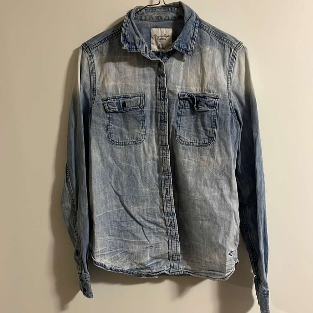 American Eagle denim shirt